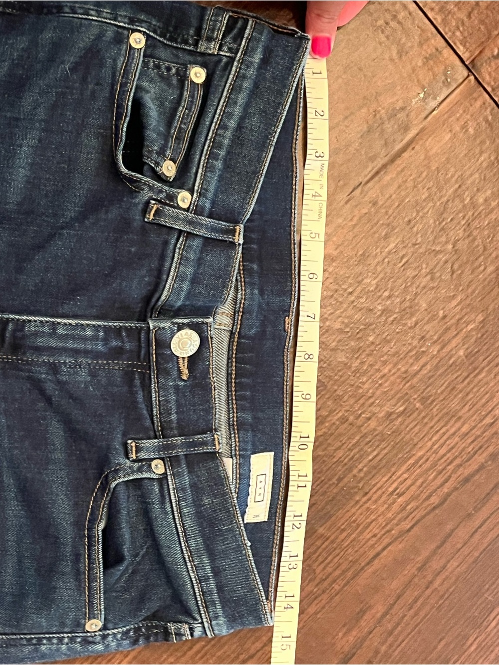 AYR Straight Leg Dark Blue Jeans - Picture 10 of 11